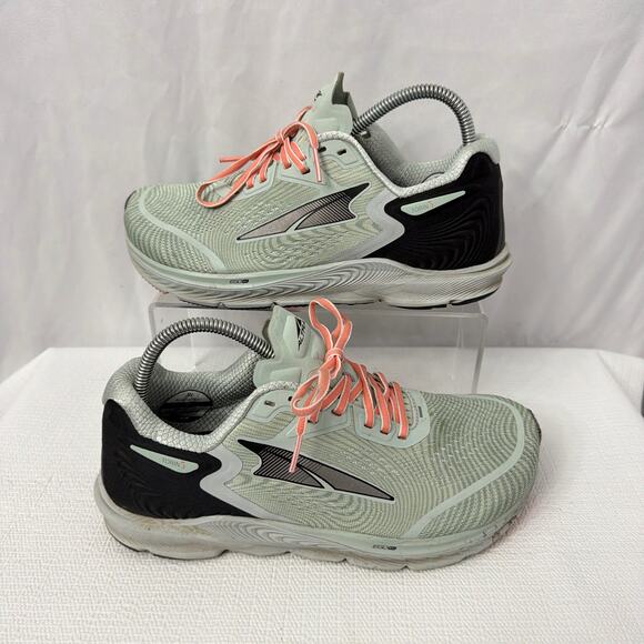 Altra Torin 5 Shoes Womens Size 9 Green Coral Running Sneakers - Picture 6 of 8